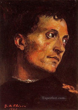 portrait of a man Painting - portrait of a man 1965 Giorgio de Chirico Metaphysical surrealism